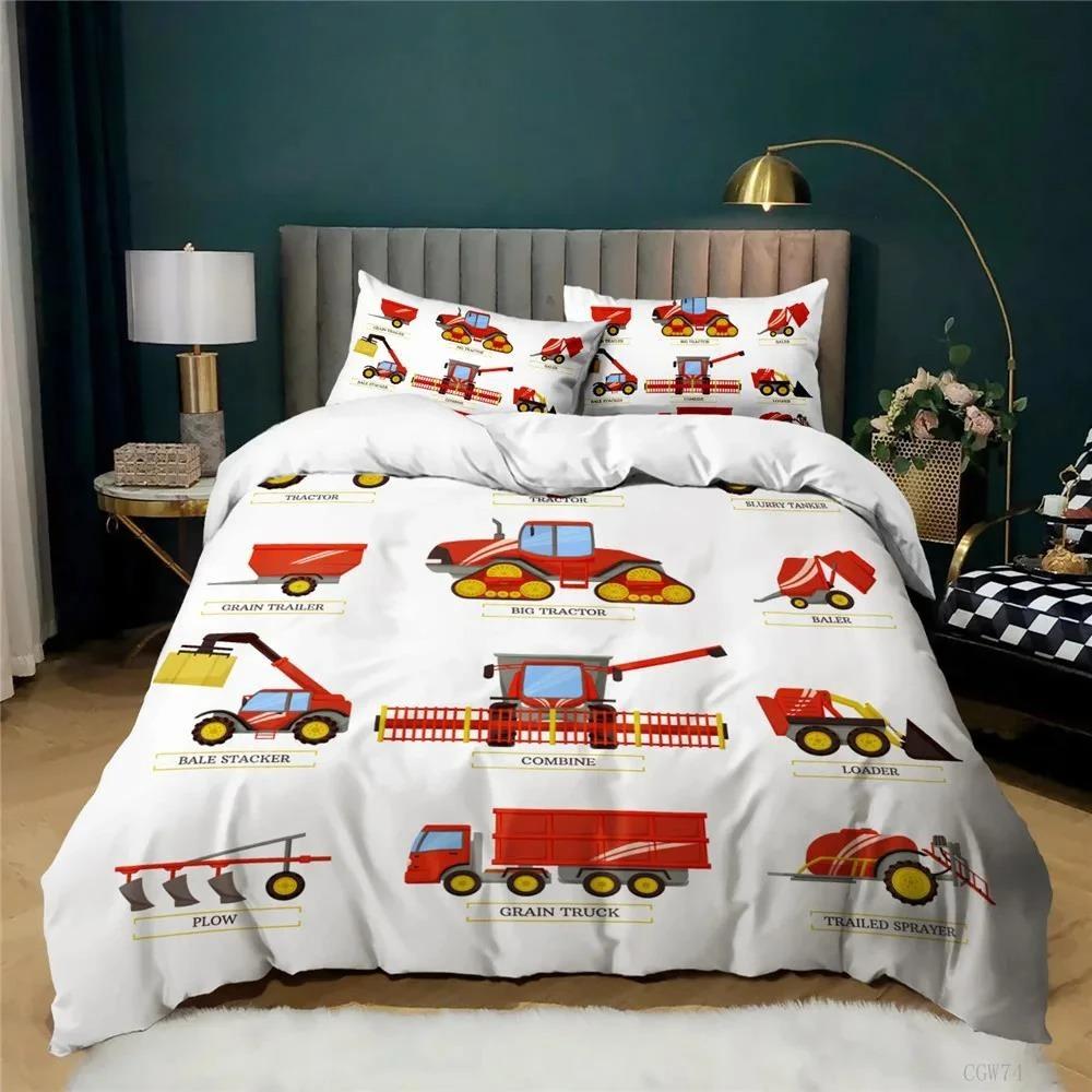 150x200 Kids Bedding Set Cars, Planes, Trucks BedLinens Bed Cover Sets Cartoon Twin Full Home Housse De Couette Bed Sets for Boy