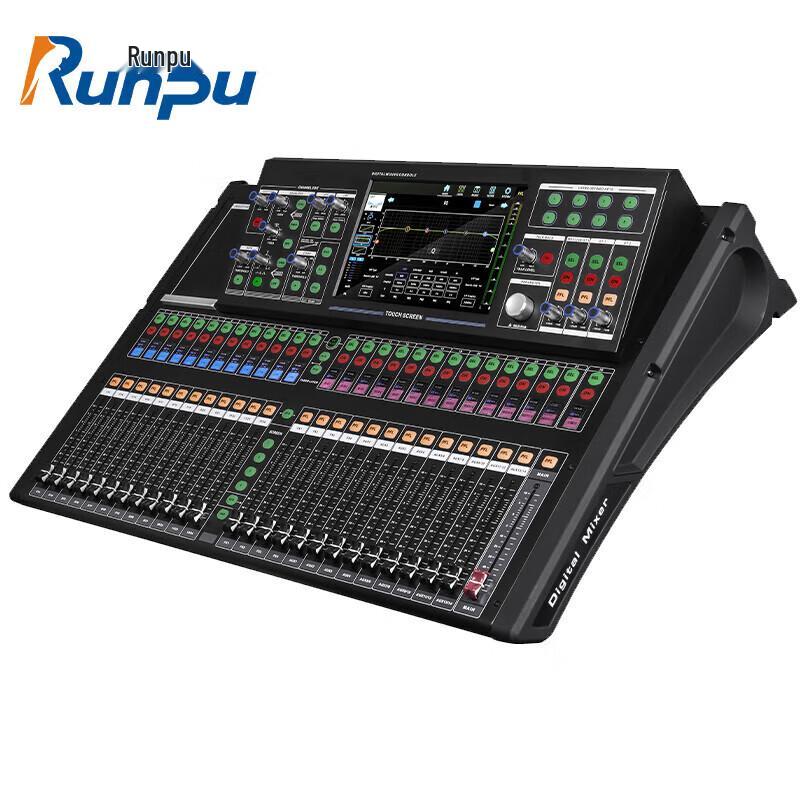 Runpu Professional 24-Channel Digital Mixer with Touch Screen (CN version)