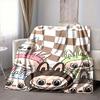1Pc Cute Bunny Characters Blanket Soft And Comfortable Casual Warm Camping Travel Christmas Halloween Xmas Gift M928544