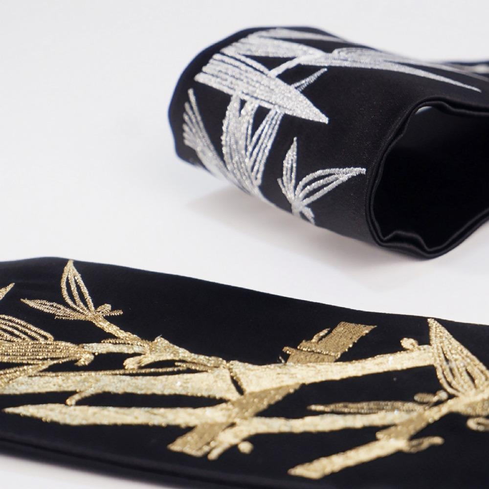 Retro Hanfu Decoration Belt Adjustable Bamboo Embroidered Belt Dress Corset Decoration