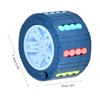 3D Cylinder Cube Puzzle Toy Magical Bean Cylinder Rotate and Slide Cube Puzzle Games Relieve Stress Toy for Children