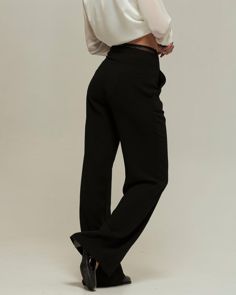 High-waisted Trousers Samsara 1613 36 Black