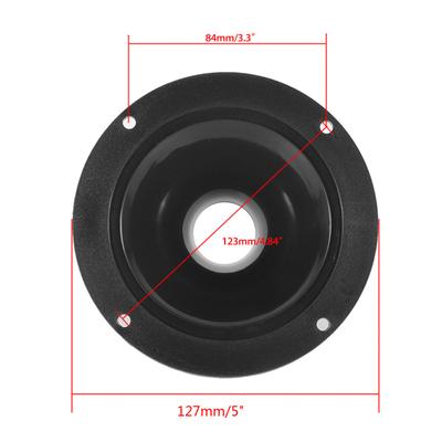 Altoparlante da 5 pollici 128m Tweeter a tromba Parti di ricambio Diametro 133mm Tromba Schema di copertura stretto Applicazioni perfette Altoparlante
