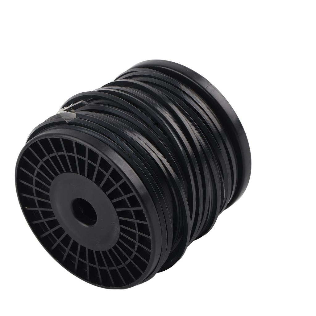 3.3mm String Trimmer Line High Cutting Efficiency Low Noise Quadrate Black Trimmer Line for Most Lawn Mowers Farm