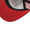 Crocodile Grain Hip Hop Baseball Cap with Rhinestone PU Leather Brim