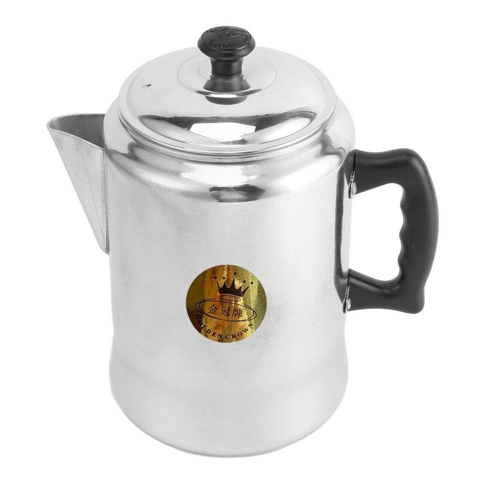 Aluminum Alloy Coffee Kettle 3L Capacity Hot Water Kettle Portable Tea Kettle For Making Coffee