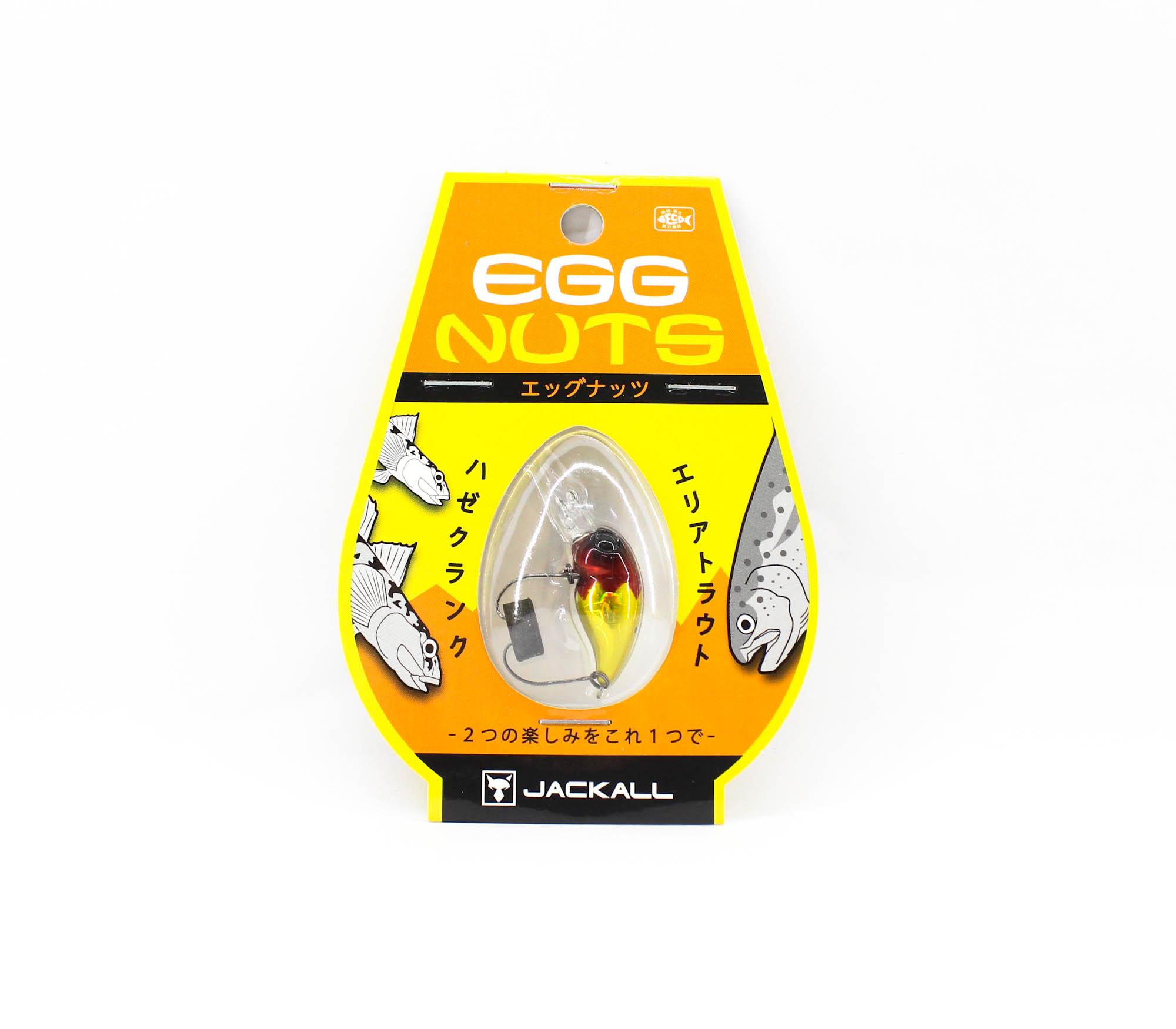 

Jackall Egg Nuts 28 Crank Bait Плавающая приманка Красное золотое яйцо (5157)