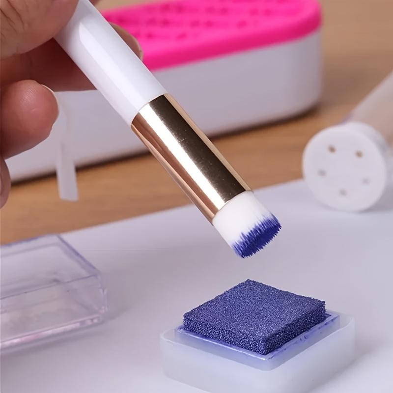 Ink Blending Brushes Set - Small Crafting Hand Tools for Artistic Mixing and Effortless Gradient Creation, Major