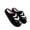 Halloween Ghost Pumpkin Plush Slippers Funny Novelty House Shoes Men Women