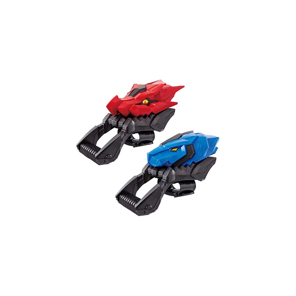 Bandai Kamen Rider Saber DX Dragonic Booster and King Lion Booster Action Figures Set