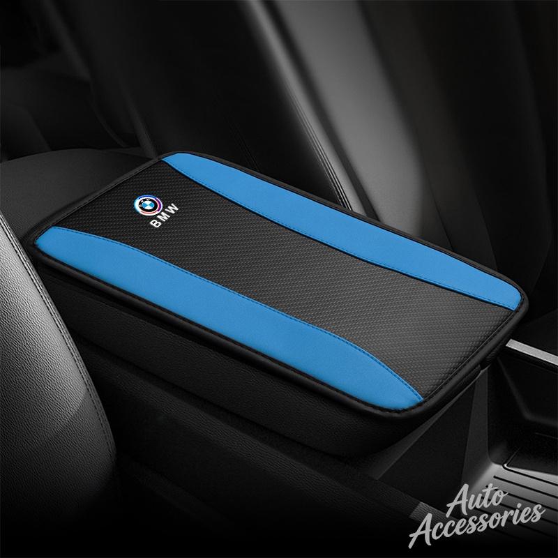 Leather Car Armrest Box Pad Anti-slip Protect Pad For BMW 50th E46 E90 E49 F30 F80 E36 E46 E93 E92 F34 F31 GT G30 X7 Accessories