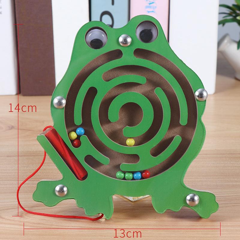 

Children s Wooden Magnetic Ball Maze: Educational Early Learning Toy and Kindergarten Gift