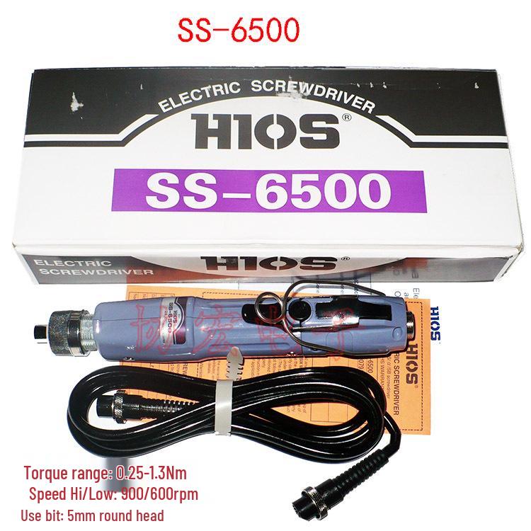 HIOS Japan Good Grip SS-6500H5 Shock Absorbing Electric Screwdriver & SS-4000H4 Micro-Vibration Electric Screwdriver