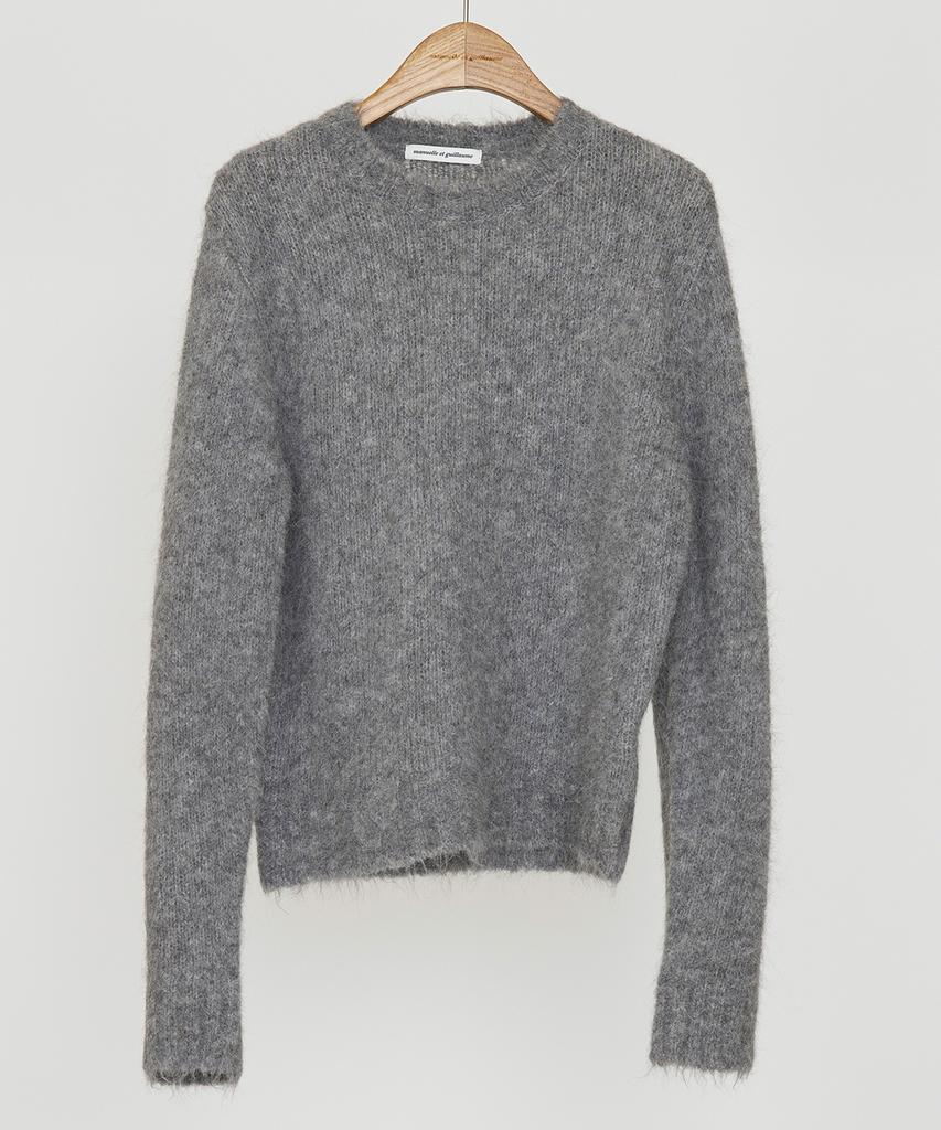 MANUELLE ET GUILLAUME Alpaca Gray Knit