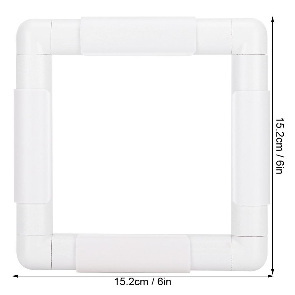 Plastic Cross Stitch Frame Handhold Design Sewing Supplies Embroidery Hoop  For Cross Stitching