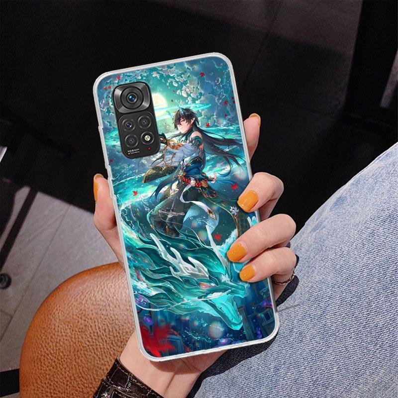 Honkai Star Rail Dan Heng Phnoe Case for Phnoe Case for Xiaomi Redmi Note 15 14 14S 13 Pro Plus 12 12S 11S 11E 10S 10 11T 5G Uni
