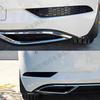 Kompatybilny z Golf 7-7.5 (2013-2019) Retrofit listwy zderzaka tylnego o strukturze plastra miodu, wymiana listwy odblasku.