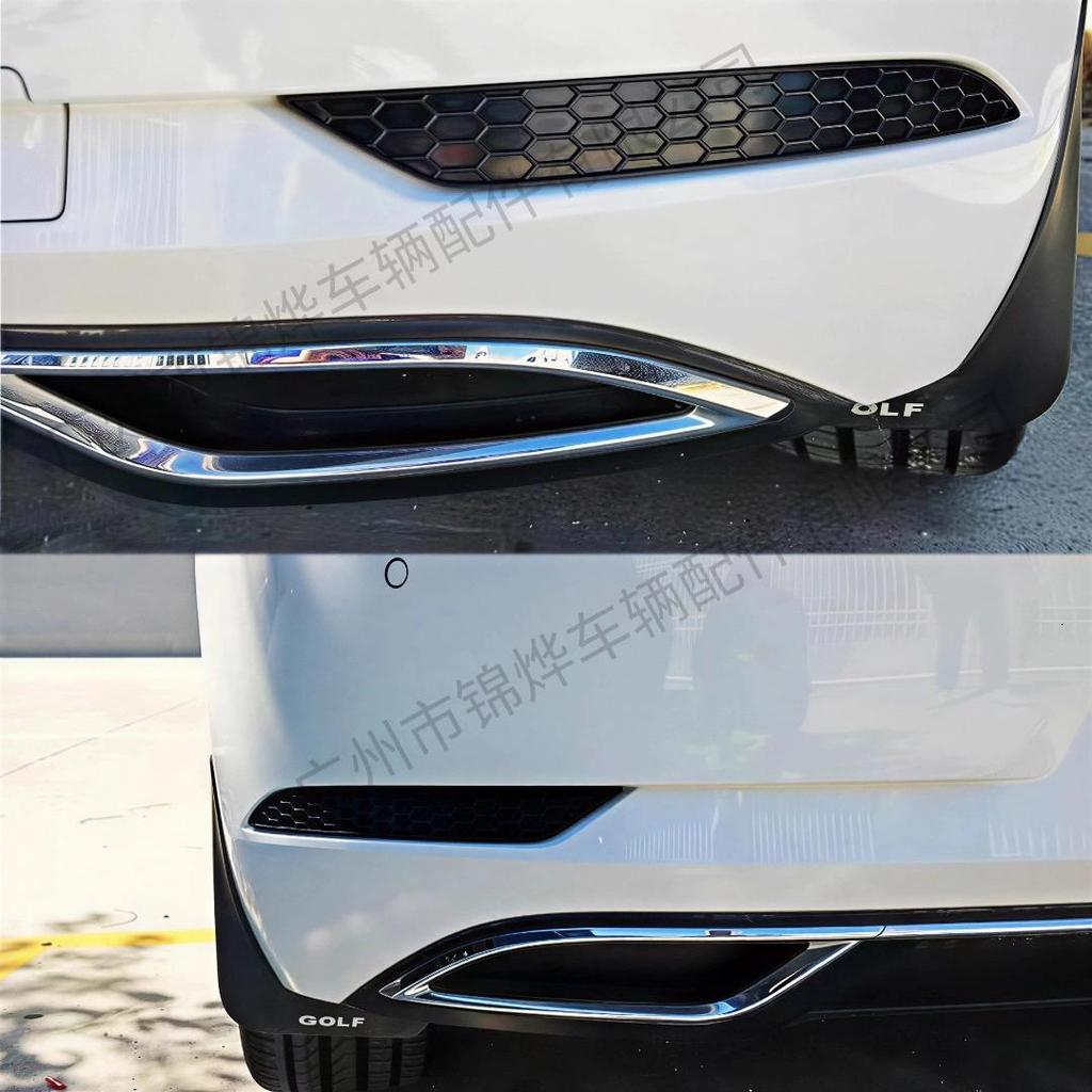 Kompatybilny z Golf 7-7.5 (2013-2019) Retrofit listwy zderzaka tylnego o strukturze plastra miodu, wymiana listwy odblasku.