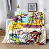 1pc, Minnie and Friends (6) Home Decor Blanket: A Cozy Flannel Throw for Bedroom, Living Room, Travel, Camping, Car
