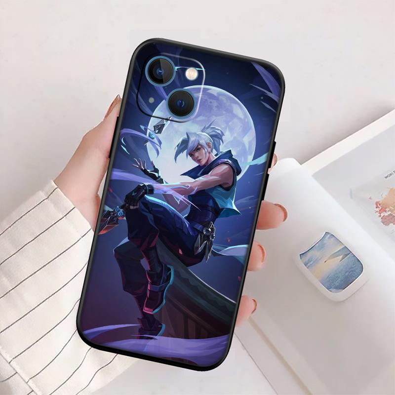 V-VALORANT New High-End Shell Phone Case for iPhone 16 15 14 13 12 Pro Max Plus Mini