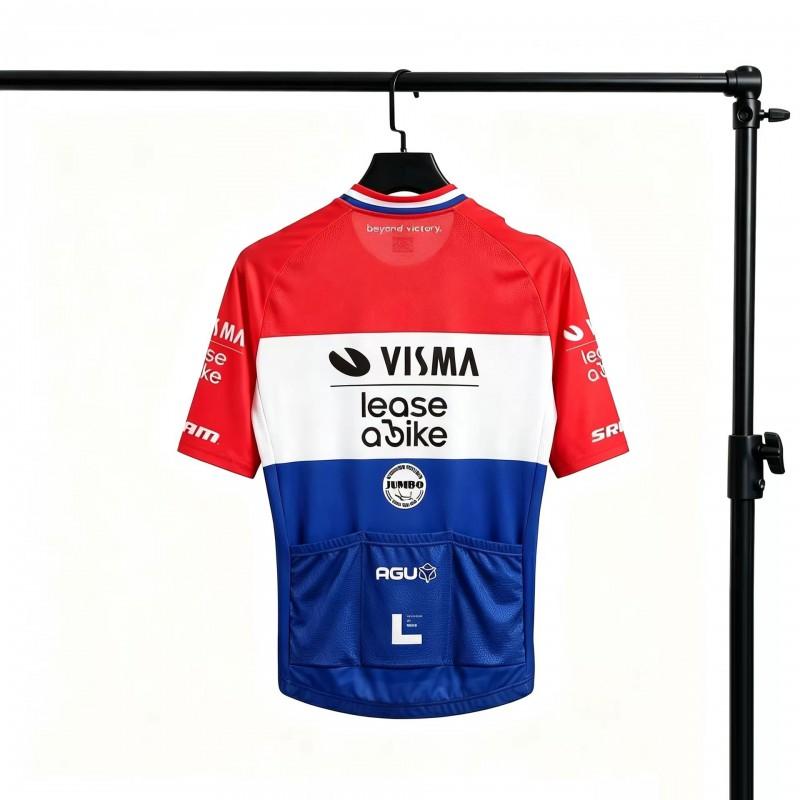 Herren Fahrradtrikot Kurzarm Atmungsaktiv Schnelltrocknend Aero Rennradshirt Fahren