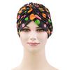 Women Print Indian Hat Muslim Stretch Turban Hat Chemo Cap Head Scarf Wrap Hots
