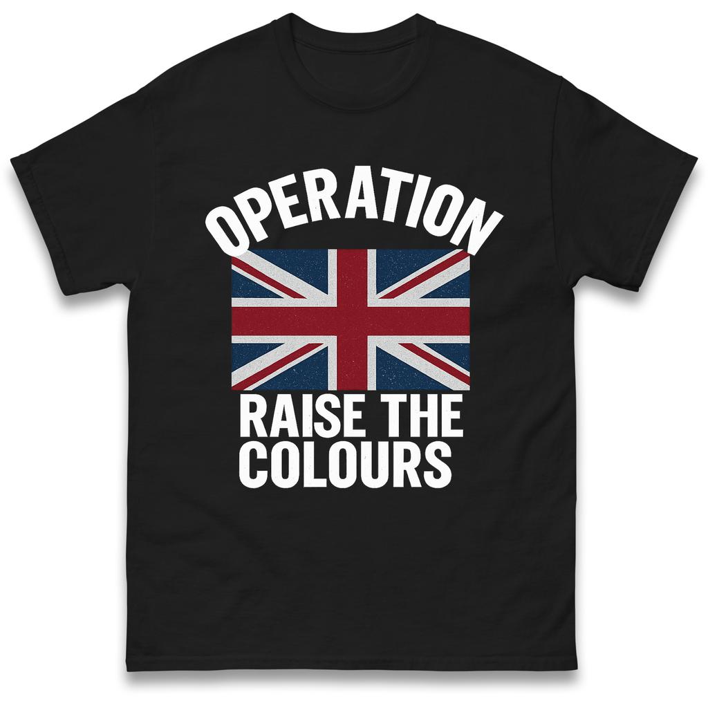 Operation Raise The Colours T-Shirt Tshirt Mens Womens Tops Unisex Tees 100% Cotton