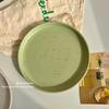 Nordic Retro Ceramic Ink Splash Plate