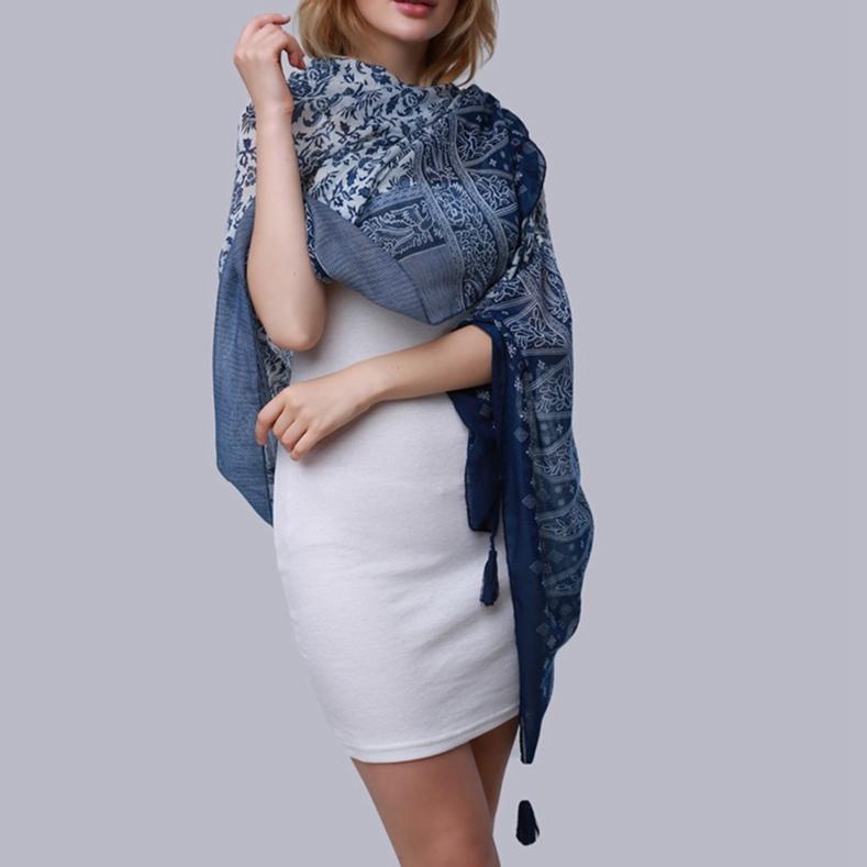 AOYOMO Women Ladies Lattice Printed Handmade Tassel Scarf Travel Beach Wrap Shawl AOYOMO Women Ladies Lattice Printed Handmade Tassel Scarf Travel Beach Wrap Shawl