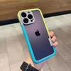 Custodia in Silicone per Apple 16 Pro Max con Cornice Color Block e Protezione Anti-urto per iPhone 16.