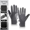 Anti Slip Touch Screen Gloves Waterproof Warm Gloves New Winter Bicycle Gloves  Autumn Winter