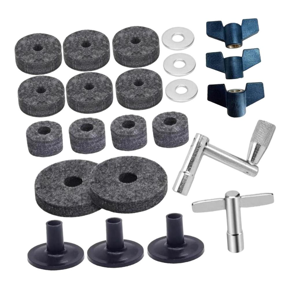23x Cymbal Replacement Accessories Sturdy Easy to Install Drum Parts Cymbal