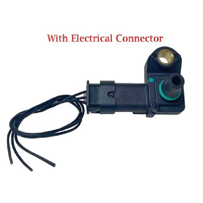 Turbocharger Boost Sensor & Electrical Connector Fits BMW 2014- Gas - Diesel