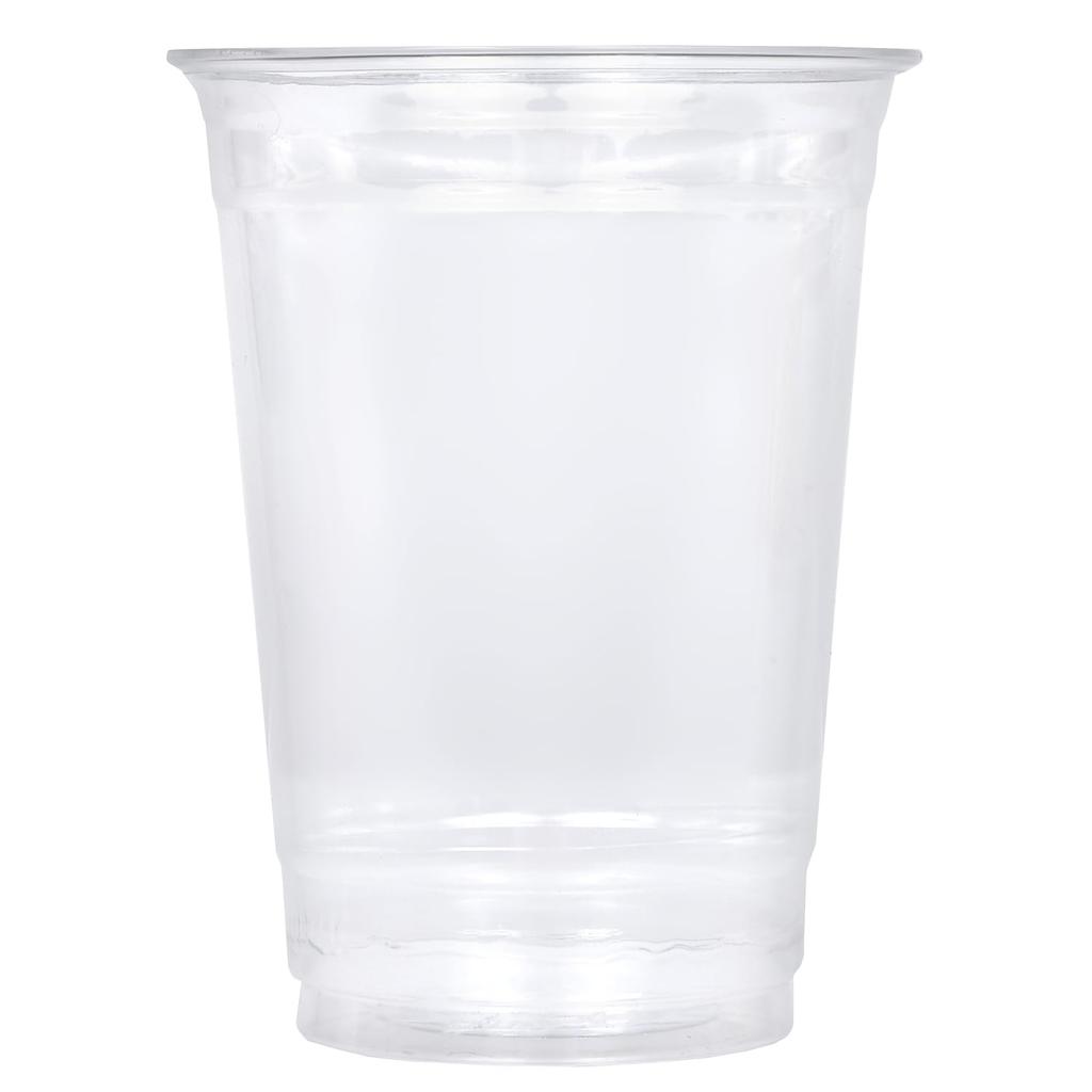 HONOR PET-begre, 300 ml x 10 oz, 50-pakning, klare takeaway-begre med flate lokk