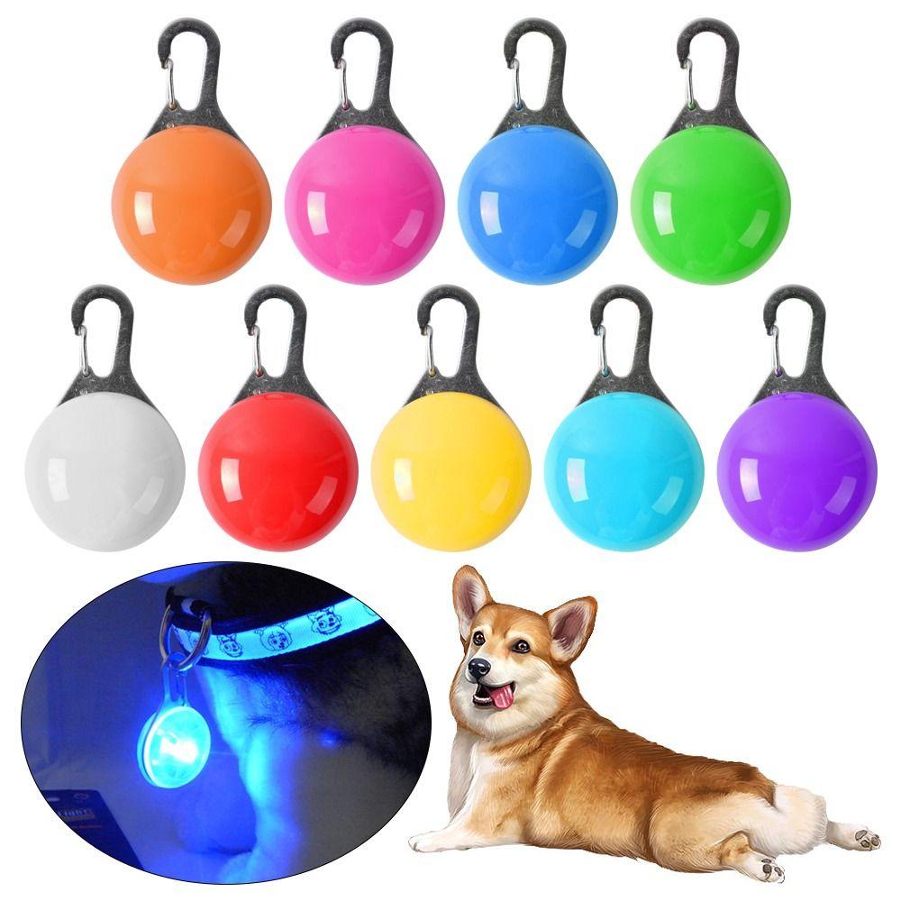 

Ночник для домашних животных, светодиодный кулон для собак, модные украшения для домашних животных, кошки