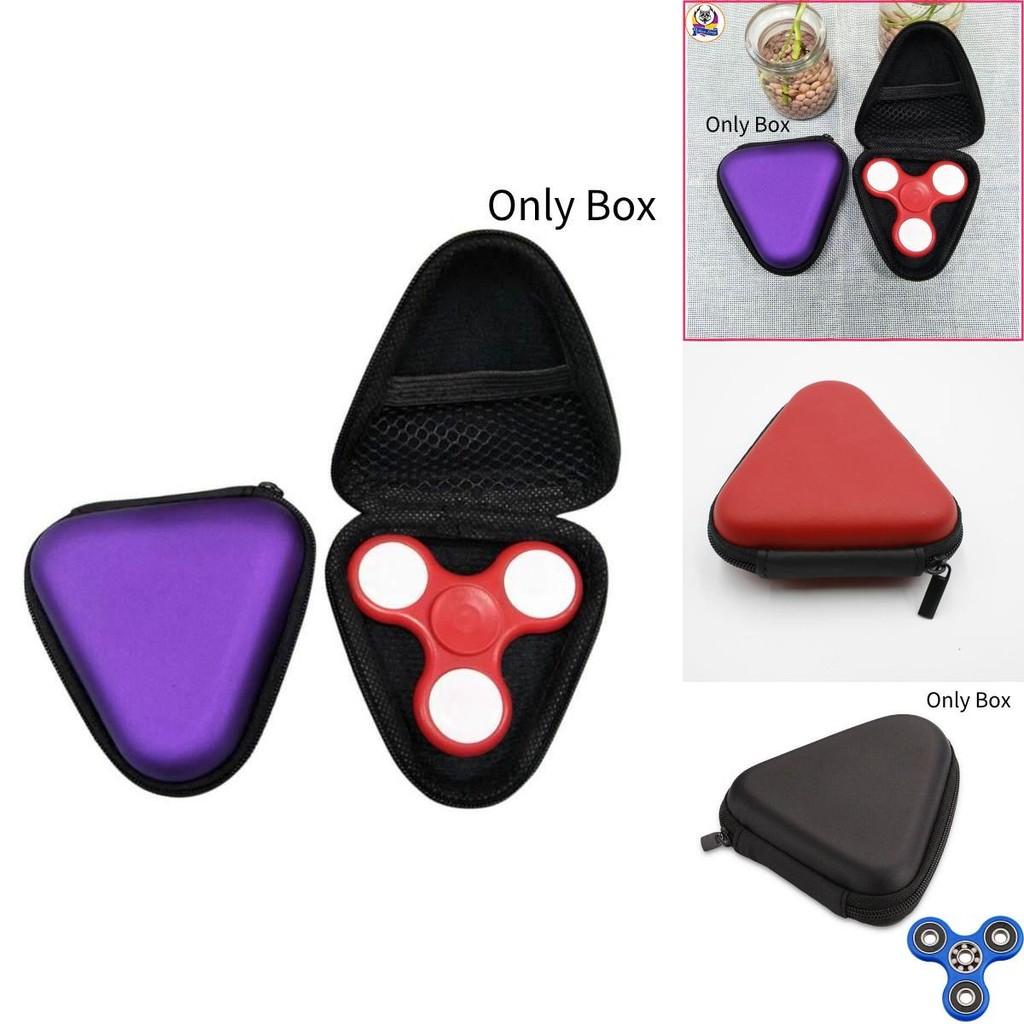 Stilvolle Dreieck Finger Spielzeugbox Geschenkbeutel Hartbox Schutzhülle 9 2,5cm