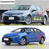 Front Rear Bumper Corner Protector Cover Trim Blue Black Silver Stainless Steel Accessories For Toyota Corolla E210  - 2025