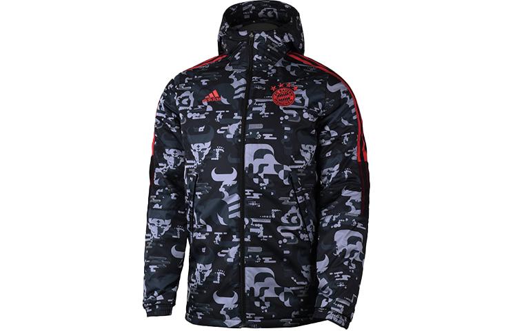 Adidas FC Bayern Puffer Jacket Men s Black GK8626 M