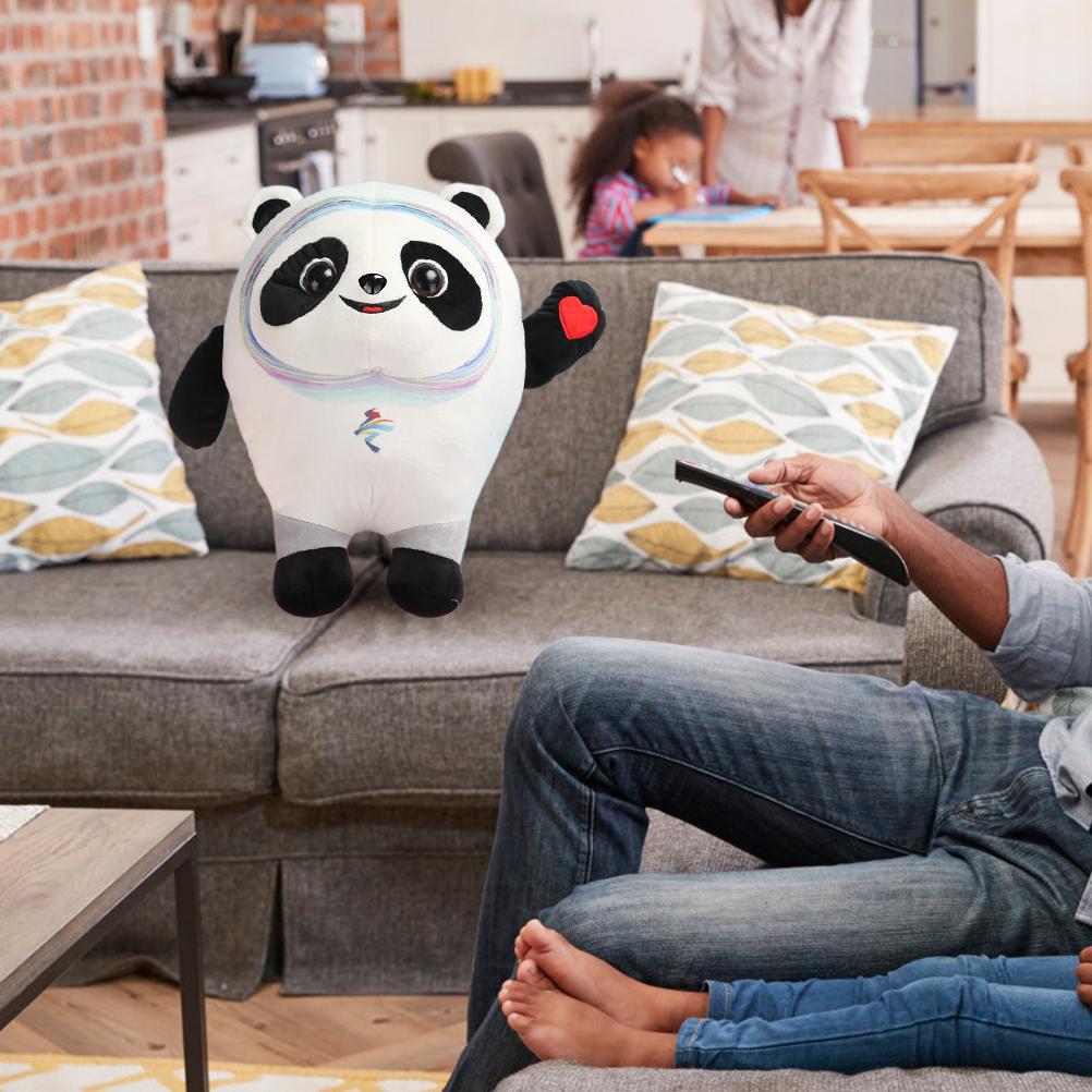 Winter Olympic Games Mascot Plush Toys Stuffed Fluffy Doll Collection Figurine Doll Birthday Gifts