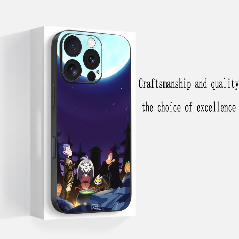 

Super Hot The Owl Houses cartoon Phone Case For iPhone 17 16 e 15 14 13 12 Plus Mini Pro Max Soft black Shockproof Cover iPhone 13 mini