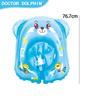 Doctor Dolphin Children's Swim Ring Lap Lap Infant Inflatable Swimming Circle Children's Swimming Lap Lap Lap