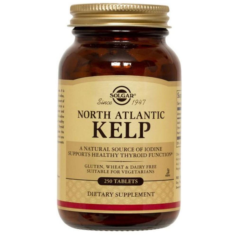 Solgar North Atlantic Kelp Tablets 250 Tablets 1 pcs
