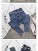 2021 High-Waist Slim Fit Women's Skinny Jeans - Trendy Stretch Pencil Pants for Summer