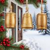Corrosion Resistant Christams Cow Bells Handmade Christams Bell Pendant  Home Garden Decor