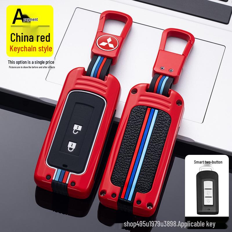 

Чехол для ключа Mitsubishi для Outlander, Eclipse Cross, ASX, Pajero и Lancer: Премиальный корпус ключа автомобиля Set