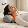 Portable Neck Relaxation Device Electric Massager Pillow, 3-in-1 Cervical Massage Heat Vibration And Lift Ergonomic Shoulder Relief Pillow Function,