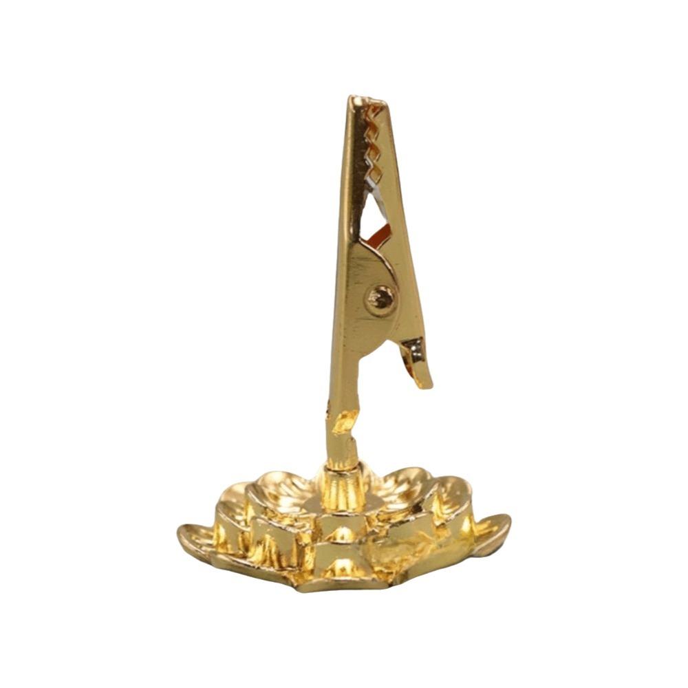 Mini Lotus Fragrance Clip Vintage Aromatherapy Burner Ornaments Incense Burning Tray Teahouse