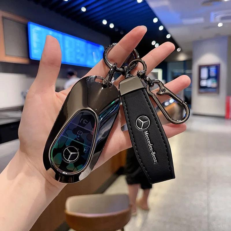 ULA5 3BTN Fashion Soft TPU Car Key Case For Mercedes Benz A C E S G Class GLC CLE CLA GLB GLS W177 W205 W213 W222