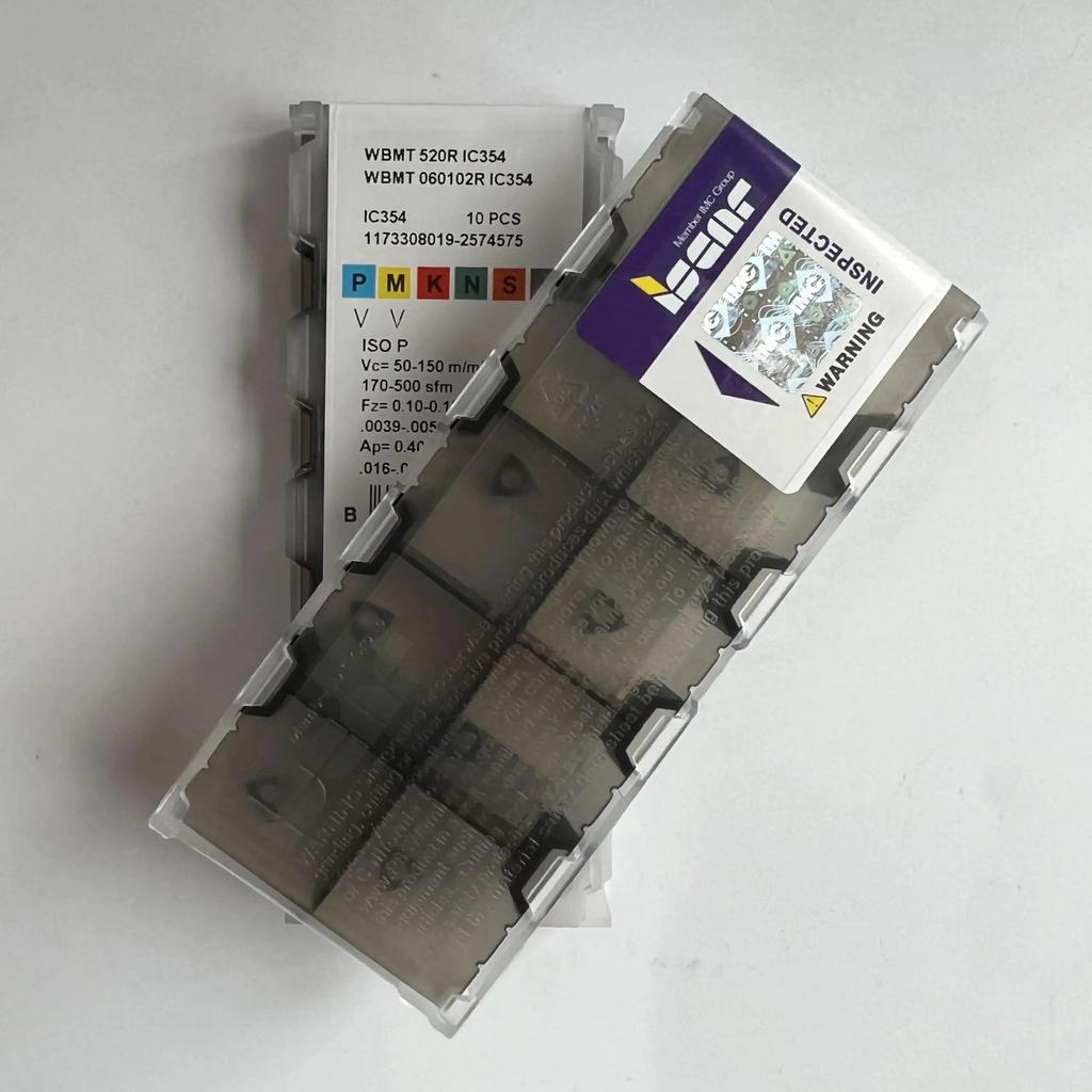 ISCAR / WBMT060102R IC354 /Industrial indexable Carbide Inserts 10 PCS