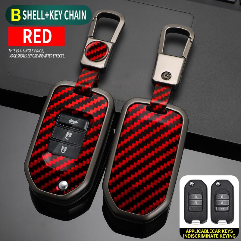 Custodia protettiva in lega per chiave telecomando auto per Honda Civic HRV CRV XRV CR-V Crider Odyssey Pilot Fit Accord 2 3 pulsanti